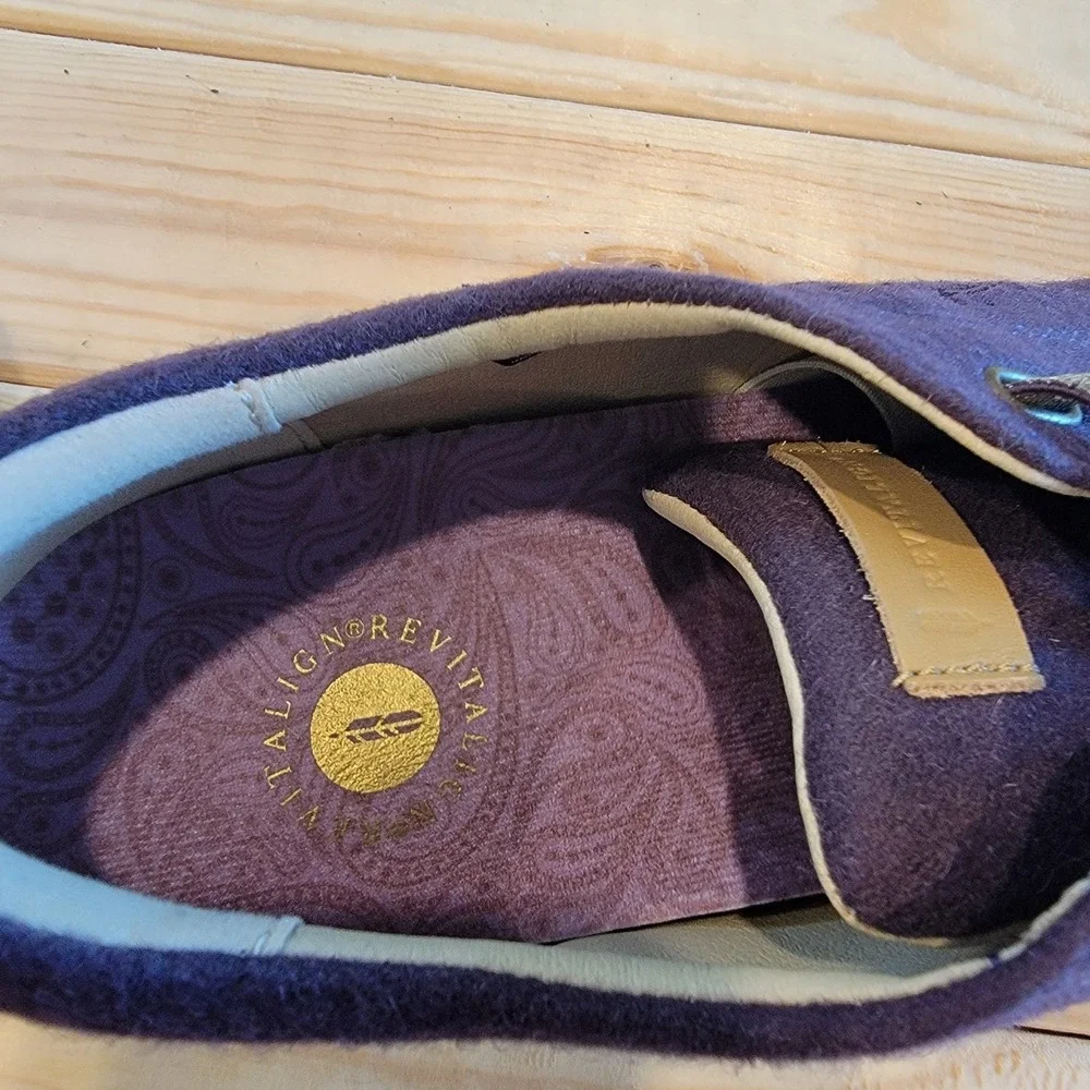 REVITALIGN Malibu Sparkle Sneakers Vintage Violet Purple 12 B Ortho Comfort Shoe